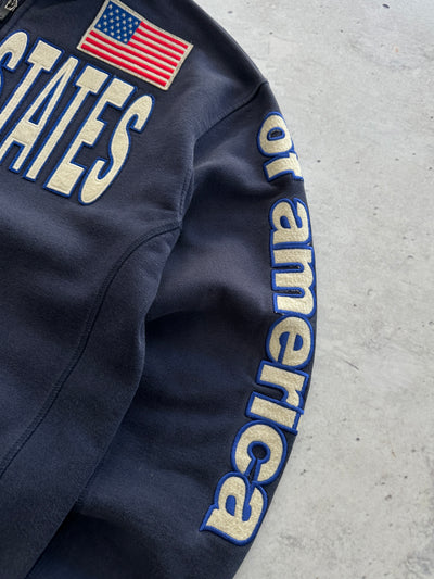 90's Kappa USA 1/4 Zip Pullover Sweatshirt (XL)