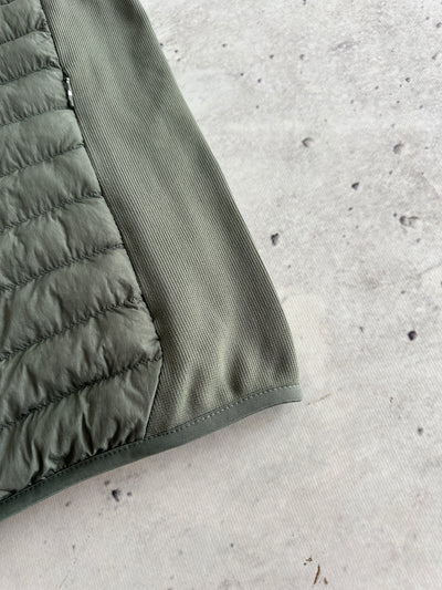 Lacoste quilted nylon Zip Up Gilet (M)