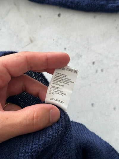 80's Chemise Lacoste Wool Crewneck Knit Jumper (XL)
