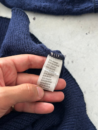 80's Chemise Lacoste Wool Crewneck Knit Jumper (XL)
