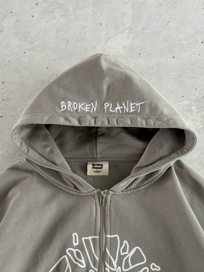 Broken Planet Heavyweight Zip Up Hoodie (M)