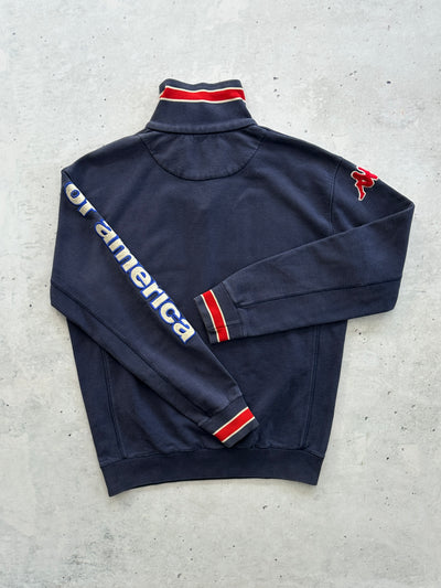 90's Kappa USA 1/4 Zip Pullover Sweatshirt (XL)