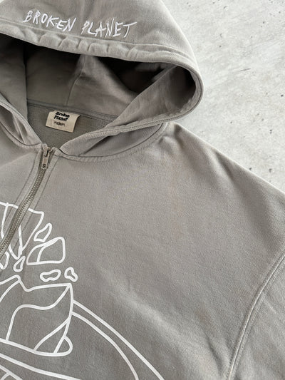 Broken Planet Heavyweight Zip Up Hoodie (M)