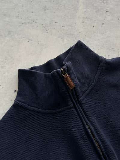 Ralph Lauren 1/4 Zip Ribbed Pullover Jumper (S)