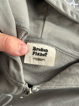 Broken Planet Heavyweight Zip Up Hoodie (M)