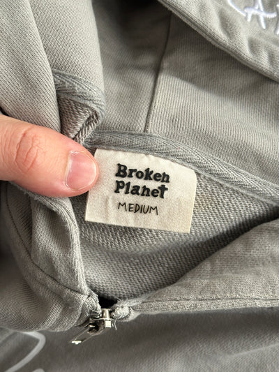 Broken Planet Heavyweight Zip Up Hoodie (M)