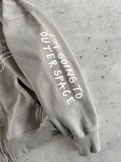 Broken Planet Heavyweight Zip Up Hoodie (M)