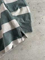 The North Face Stripe Long Sleeve Polo Shirt (S)