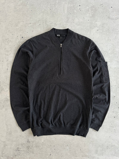 Y-3 Yohji Yamamoto Half Zip Pullover (S)