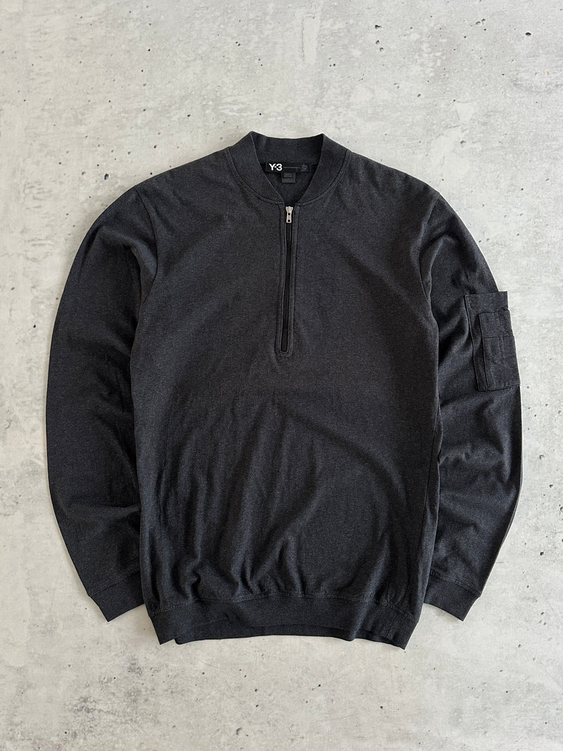 Y-3 Yohji Yamamoto Half Zip Pullover (S)