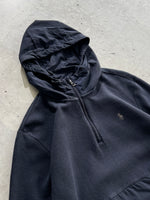 Ralph Lauren nylon hood zip up pullover hoodie (S)
