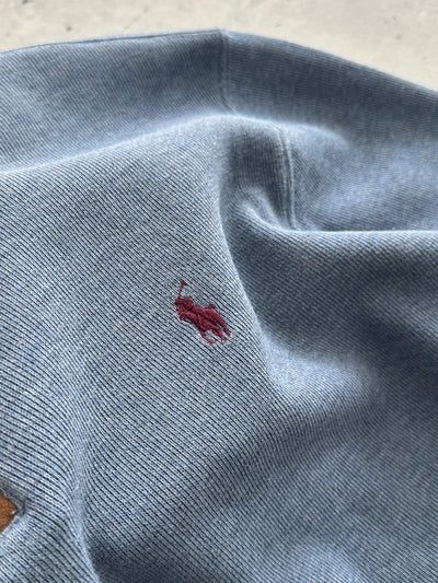 Ralph Lauren 1/4 Zip Ribbed Pullover Jumper (M)