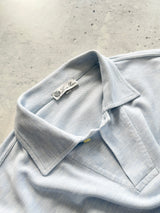 Loro Piana cotton Long Sleeve Polo Shirt (L)