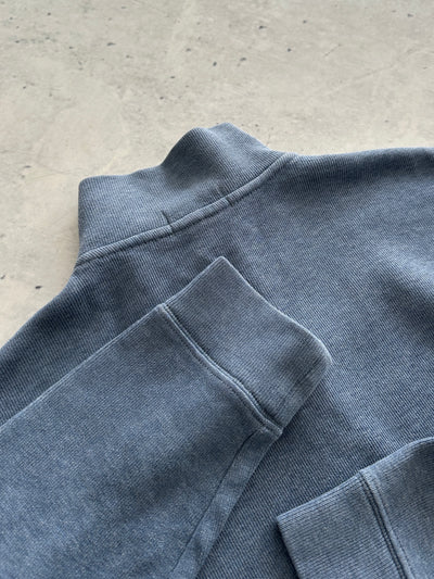 Ralph Lauren 1/4 Zip Ribbed Pullover Jumper (M)