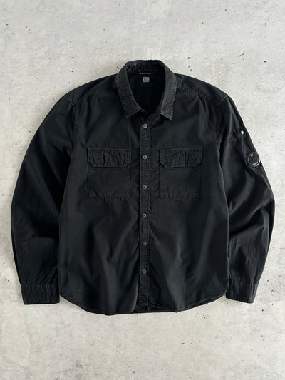 CP Company Lens Button Up Overshirt (L)