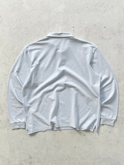 Loro Piana cotton Long Sleeve Polo Shirt (L)