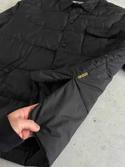 90's Armani Jeans Button Up puffer Jacket (XL)