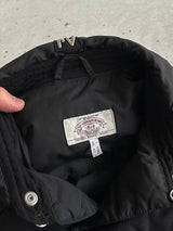 90's Armani Jeans Button Up puffer Jacket (XL)
