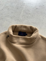 90's Moncler Nylon Hood Pullover Fleece (L)