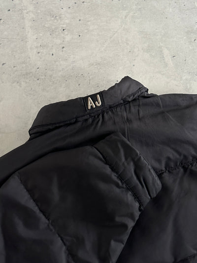 90's Armani Jeans Button Up puffer Jacket (XL)