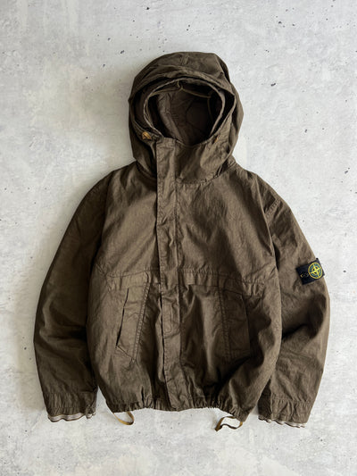 AW/05 Stone Island asymmetrical zip dutch rope 3 in 1 jacket (XL)
