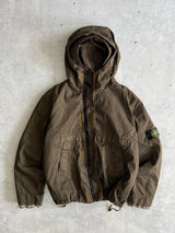 AW/05 Stone Island asymmetrical zip dutch rope 3 in 1 jacket (XL)