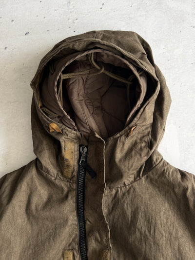 AW/05 Stone Island asymmetrical zip dutch rope 3 in 1 jacket (XL)