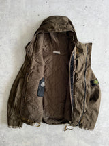 AW/05 Stone Island asymmetrical zip dutch rope 3 in 1 jacket (XL)