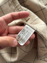 Armani Jeans linen Checked Shirt (XL)