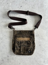 2005 Porter Yoshida & Co. Tiger Camo Denim Shoulder / Crossbody Bag (One Size)