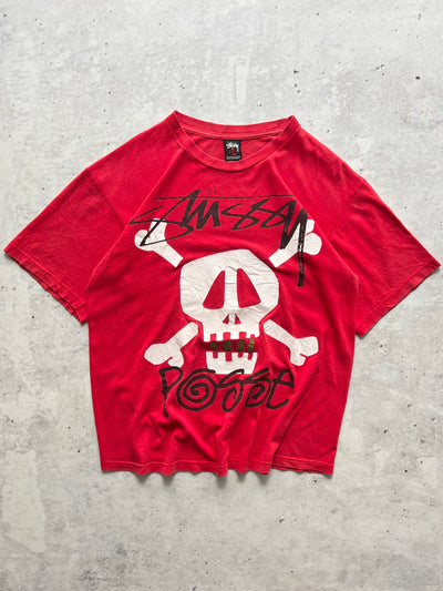 Stussy Posse Skull T Shirt (L)