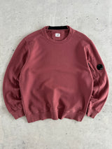 CP Company Lens Heavyweight Crewneck Sweatshirt (L)
