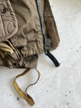AW/05 Stone Island asymmetrical zip dutch rope 3 in 1 jacket (XL)