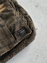 2005 Porter Yoshida & Co. Tiger Camo Denim Shoulder / Crossbody Bag (One Size)