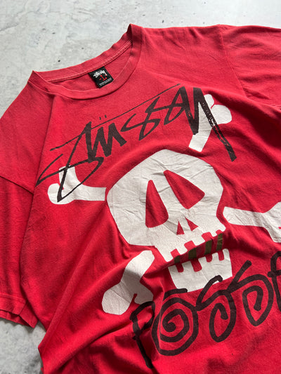 Stussy Posse Skull T Shirt (L)