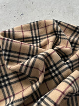 Burberry Nova Check Wool Scarf (One Size)