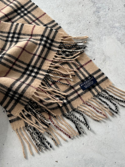 Burberry Nova Check Wool Scarf (One Size)