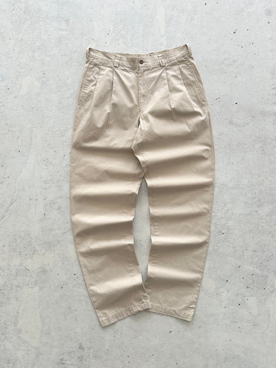 YSL Embroidered Logo Straight Leg Trousers (W30 x L32)