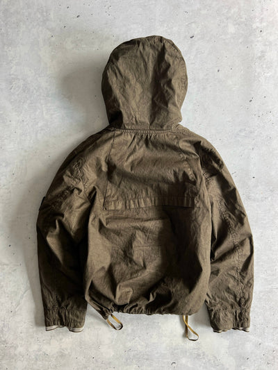 AW/05 Stone Island asymmetrical zip dutch rope 3 in 1 jacket (XL)