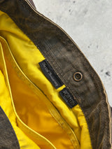 2005 Porter Yoshida & Co. Tiger Camo Denim Shoulder / Crossbody Bag (One Size)