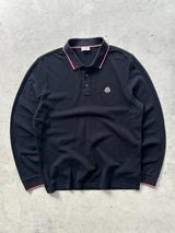Moncler Maglia Long Sleeve Polo Shirt (XL)