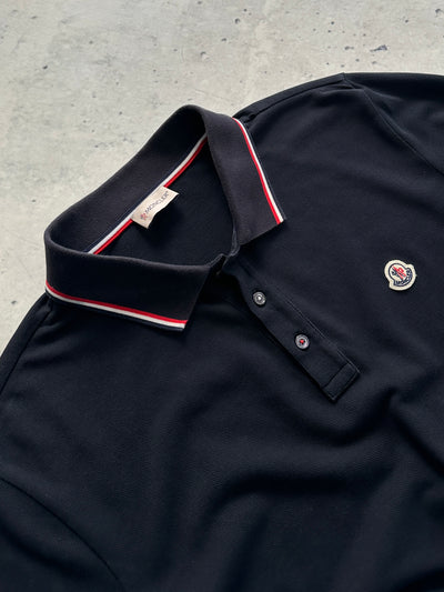 Moncler Maglia Long Sleeve Polo Shirt (XL)