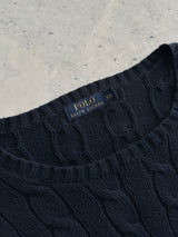 Ralph Lauren Cable Knit Crewneck Jumper (XXL)