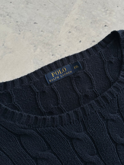 Ralph Lauren Cable Knit Crewneck Jumper (XXL)