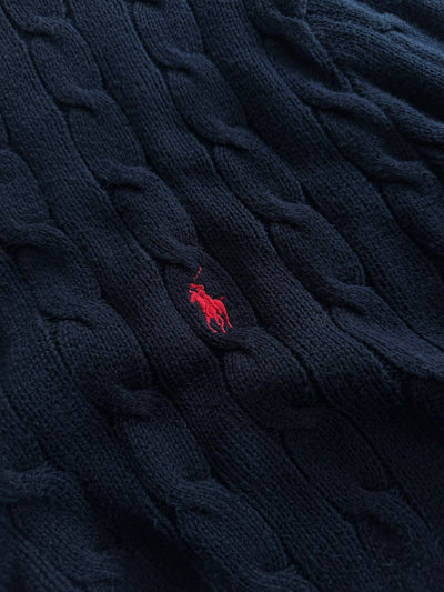 Ralph Lauren Cable Knit Crewneck Jumper (XXL)