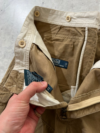 Vintage Ralph Lauren Multi Pocket Cargo Shorts (W33)