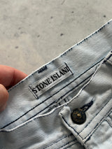 90's Stone Island Green Edge Denim Jeans (W28 x L30)
