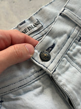 90's Stone Island Green Edge Denim Jeans (W28 x L30)