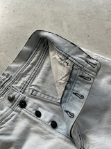 90's Stone Island Green Edge Denim Jeans (W28 x L30)