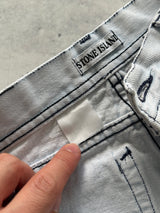 90's Stone Island Green Edge Denim Jeans (W28 x L30)